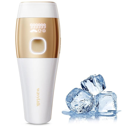 IPL Hair Removal with Ice Cooling Function for Nearly Painless and Long-Lasting Results